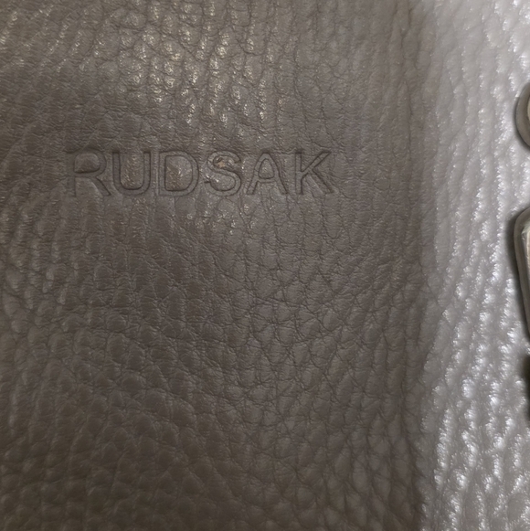 Rudsak ($445) Pamela Grey Pebble Leather Crossbody - Picture 3 of 15